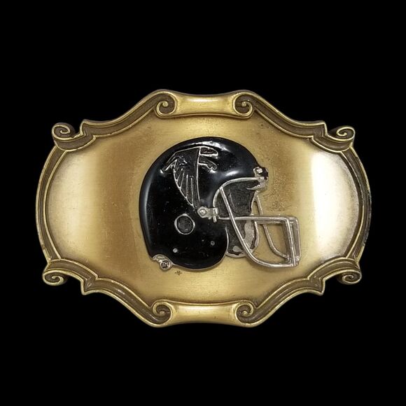 Raintree Other - 1978 Atlanta Falcons Helmet Vintage Belt Buckle, Raintree Brass Western Style